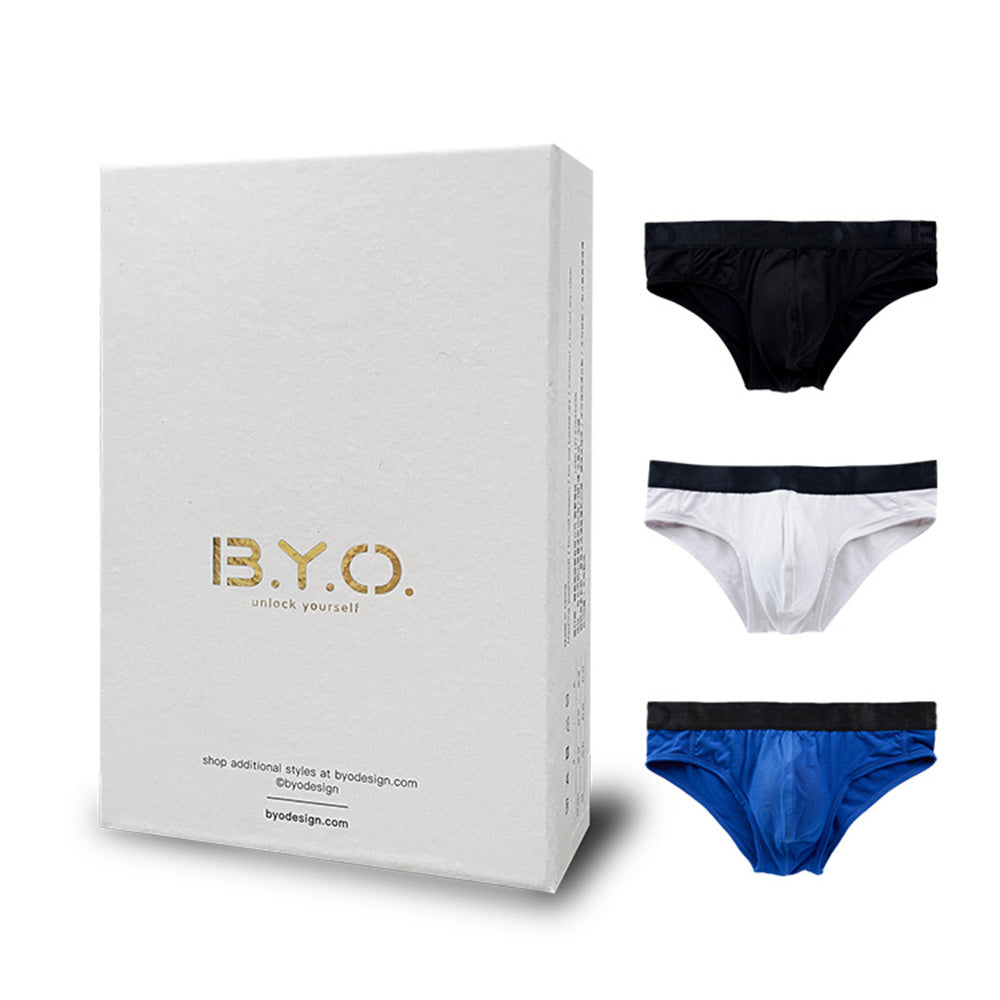 B.Y.O. Classic Briefs Classic Gift Box Set (3ชิ้น)🔥