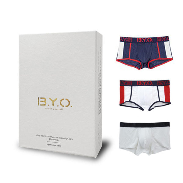 Beyourown x Classic Boxer Briefs Comfort Gift Box Set (3 ชิ้น)🔥